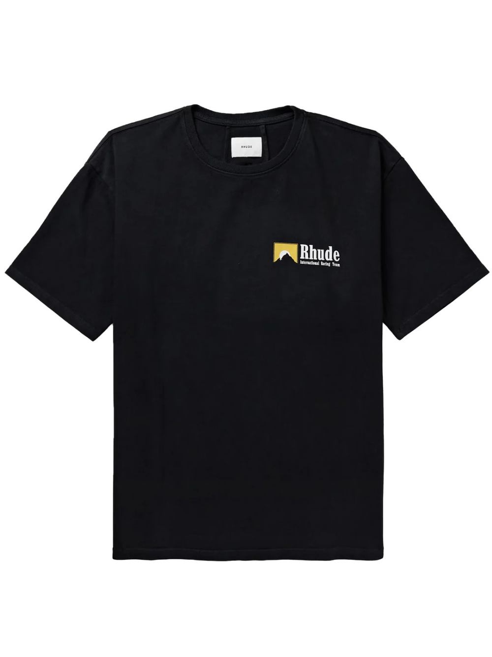 Rhude International Racing Logo T Shirt Black