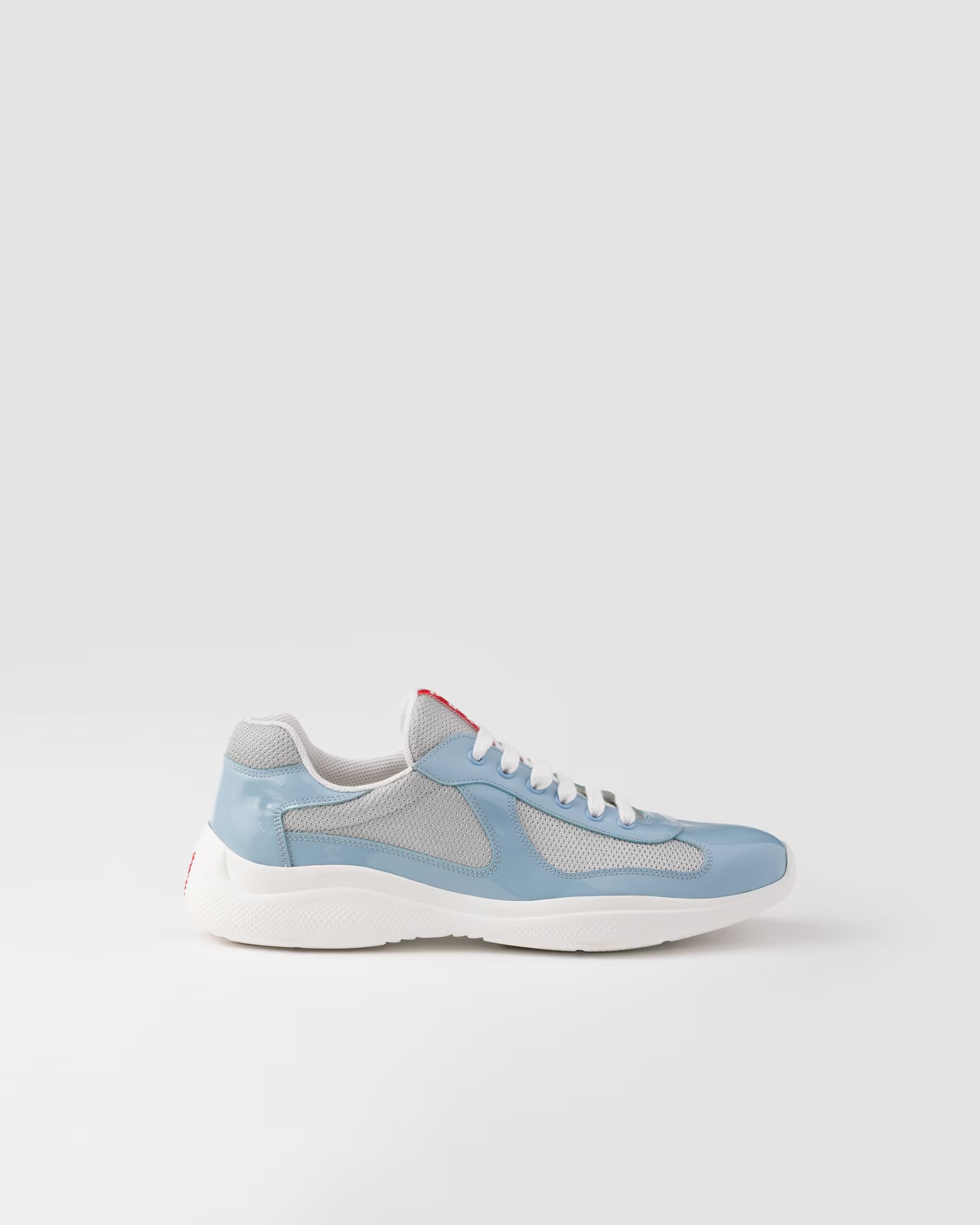 Prada Americas Cups Light blue & Silver Mesh