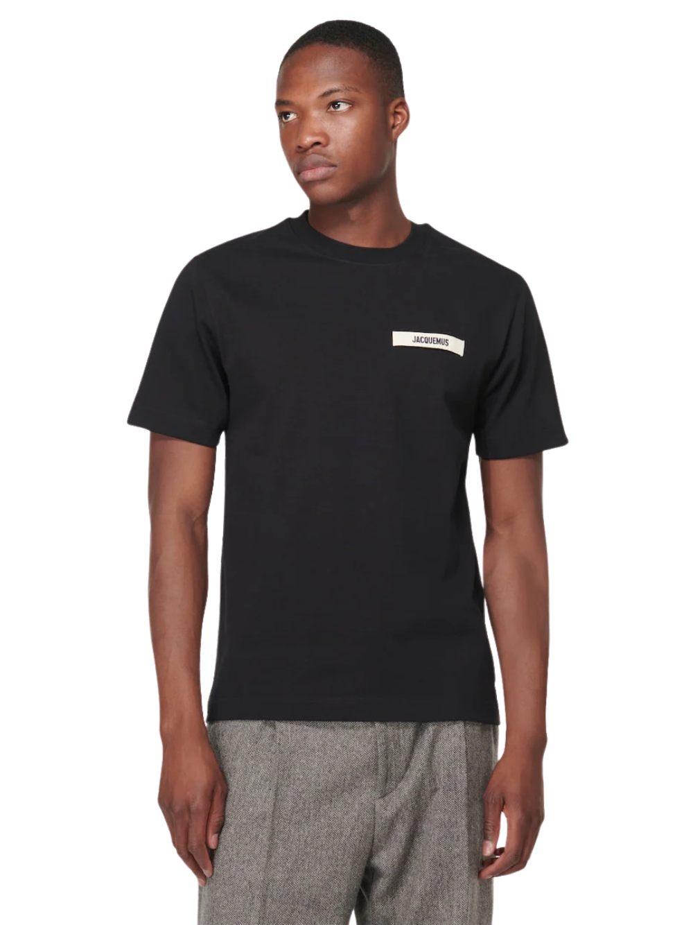 Jacquemus The Gros Grain T-Shirt Black