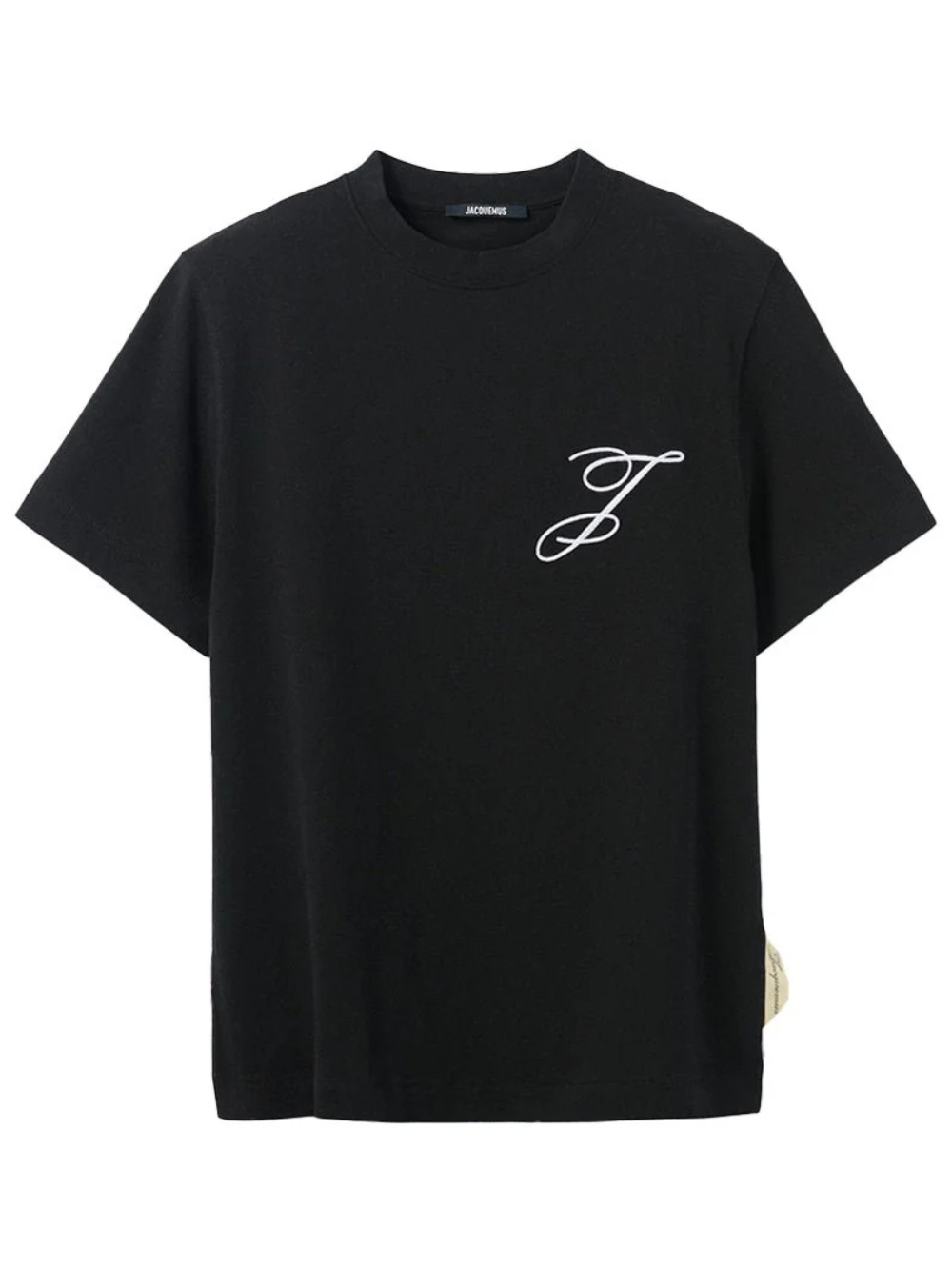 Jacquemus ‘J’ Logo T Shirt Black