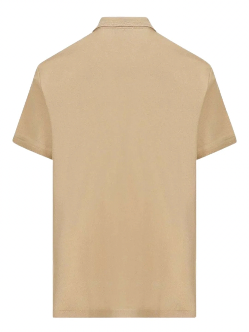 Burberry Branded Circle Logo Camel Beige Polo Shirt