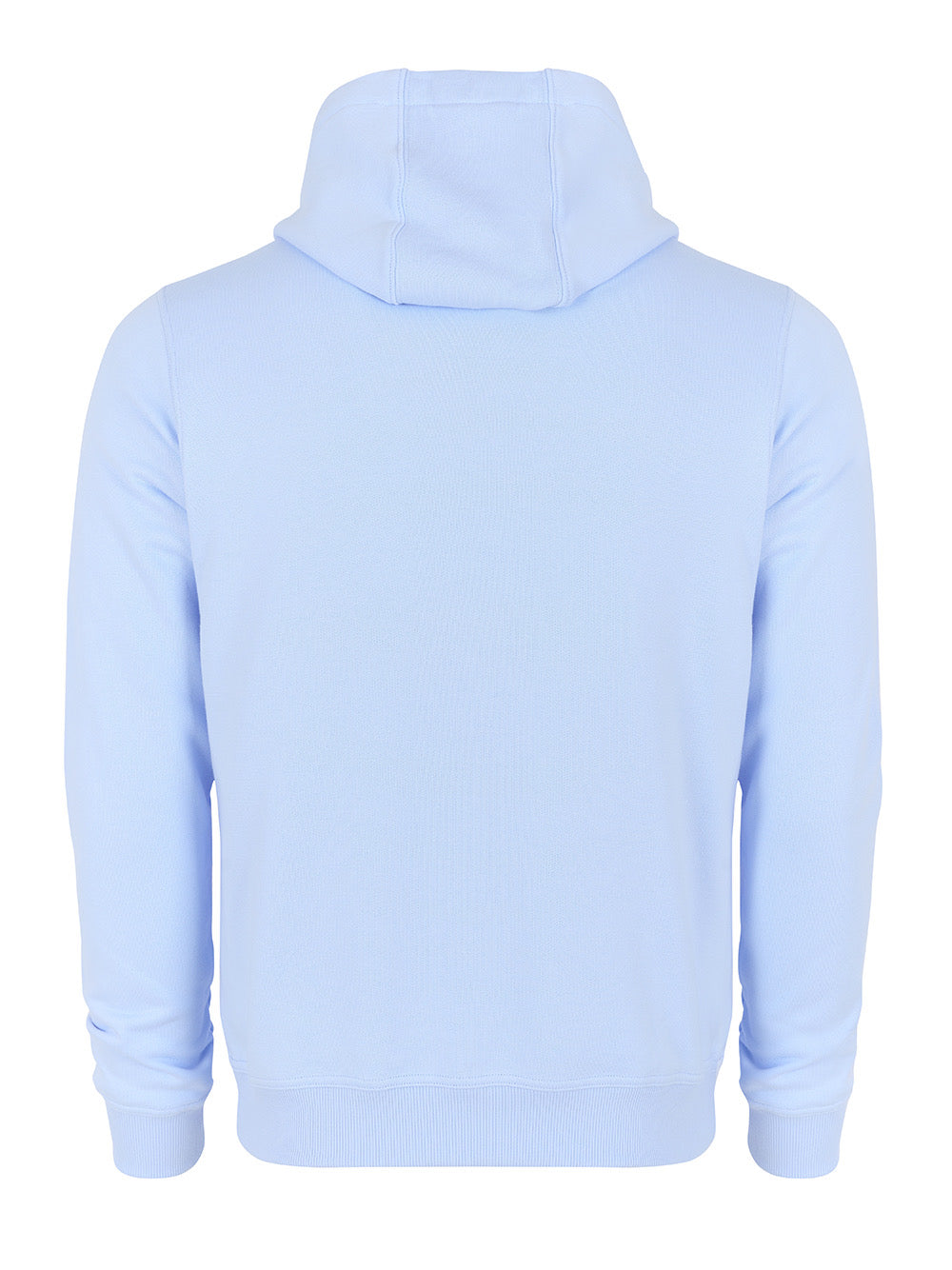 Burberry Farley Logo Embroidered Hoodie Light blue
