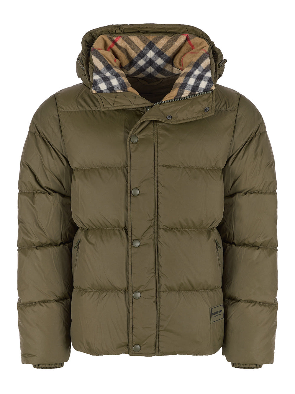 Burberry Halsby Puffer Down Jacket Khaki