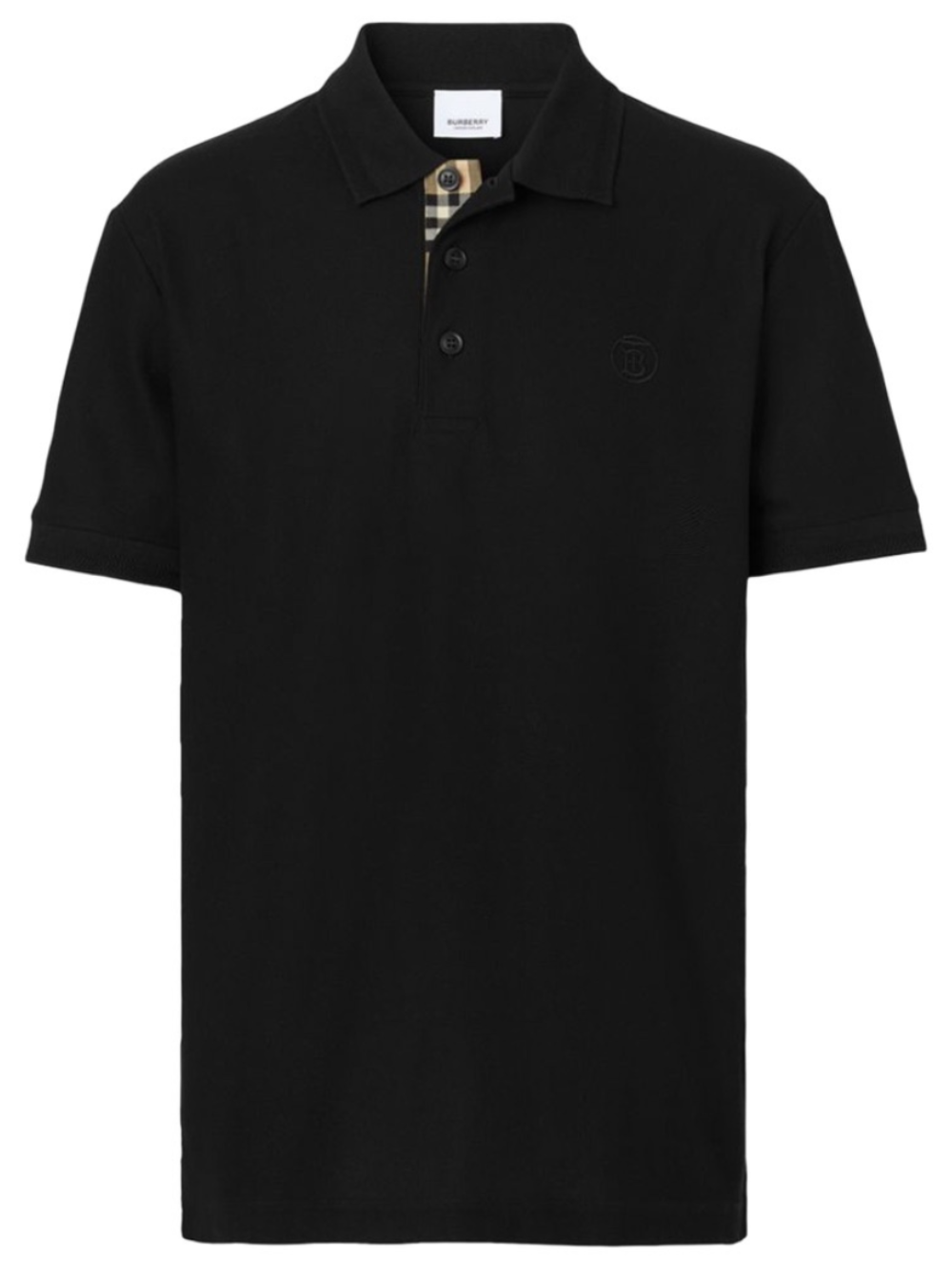 Burberry Monogram Polo Shirt Black