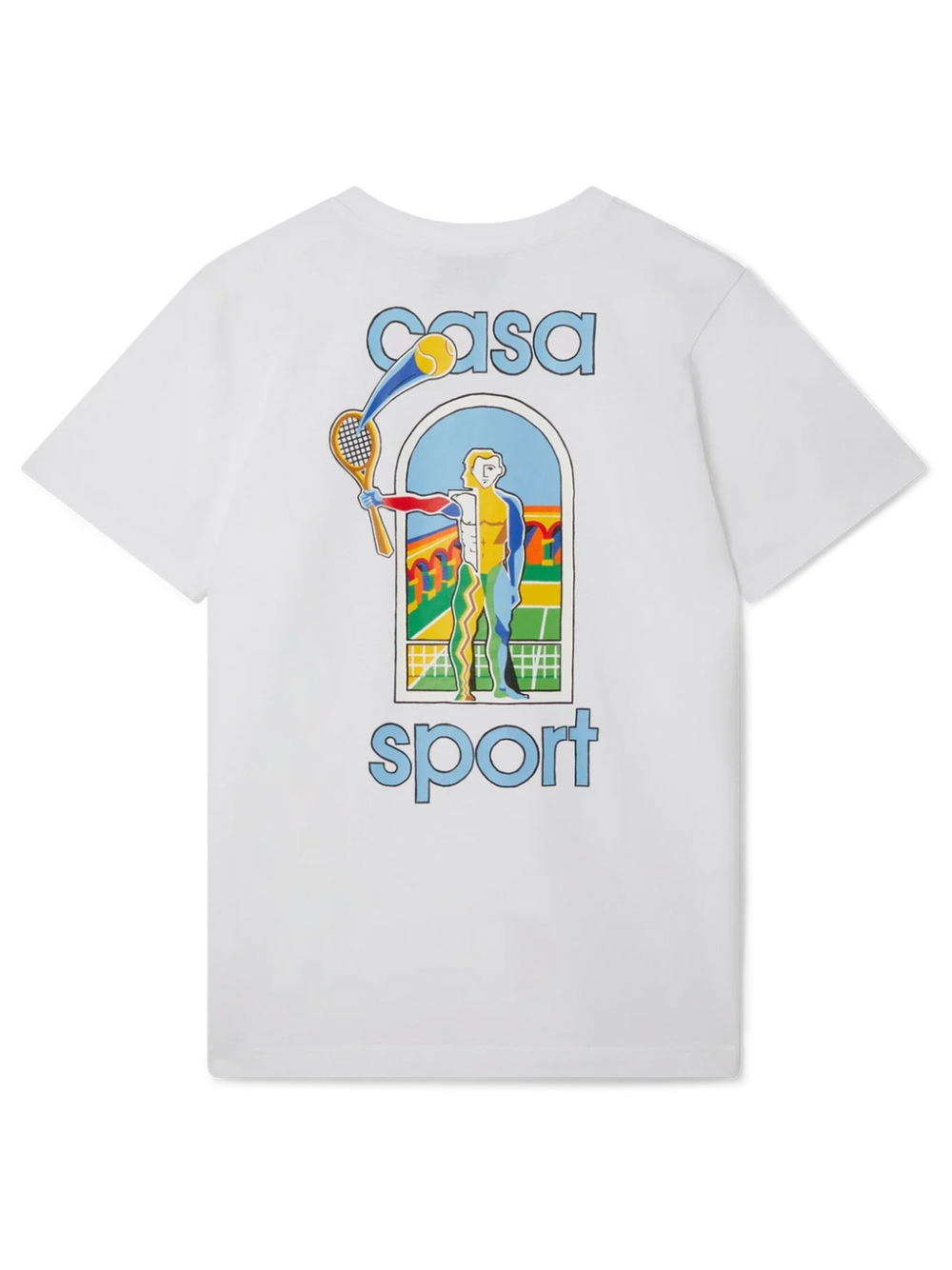 Casablanca Le Jeu Coloré T Shirt White