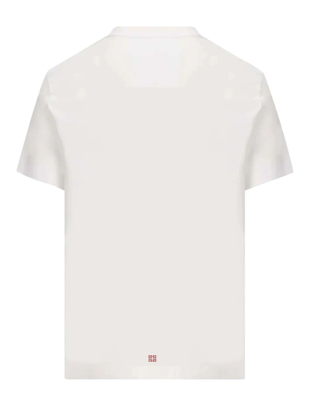 Givenchy 4G Stars Red Logo Printed T-Shirt White/Red