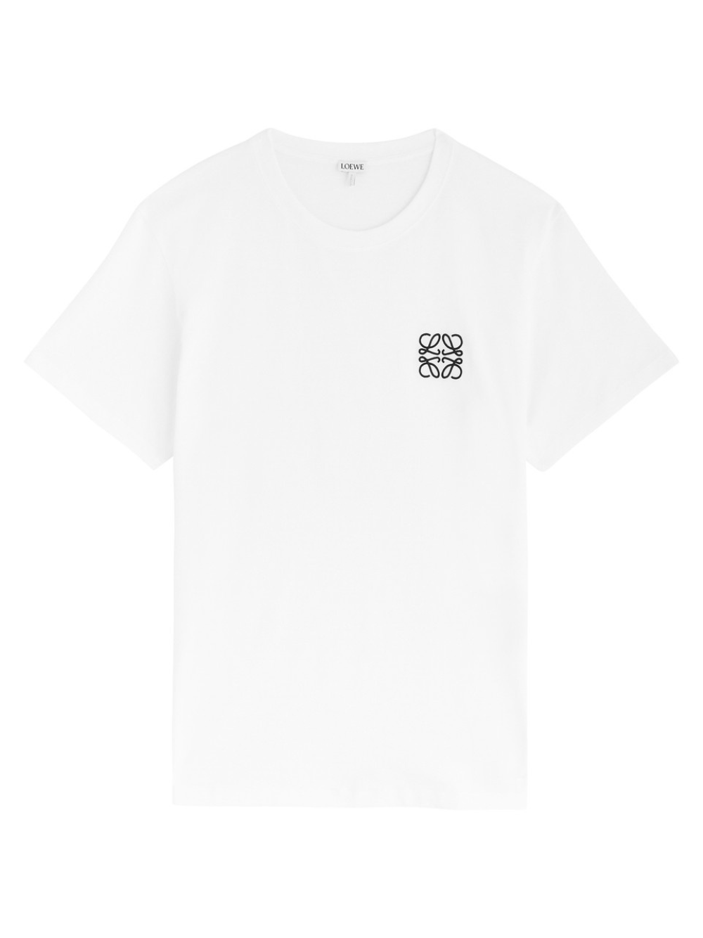 Loewe Anagram Embroidered Logo T-Shirt White