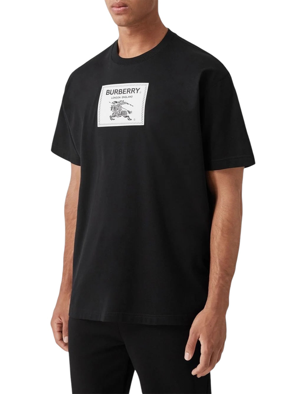 Burberry Prorsum Label Knight T Shirt Black