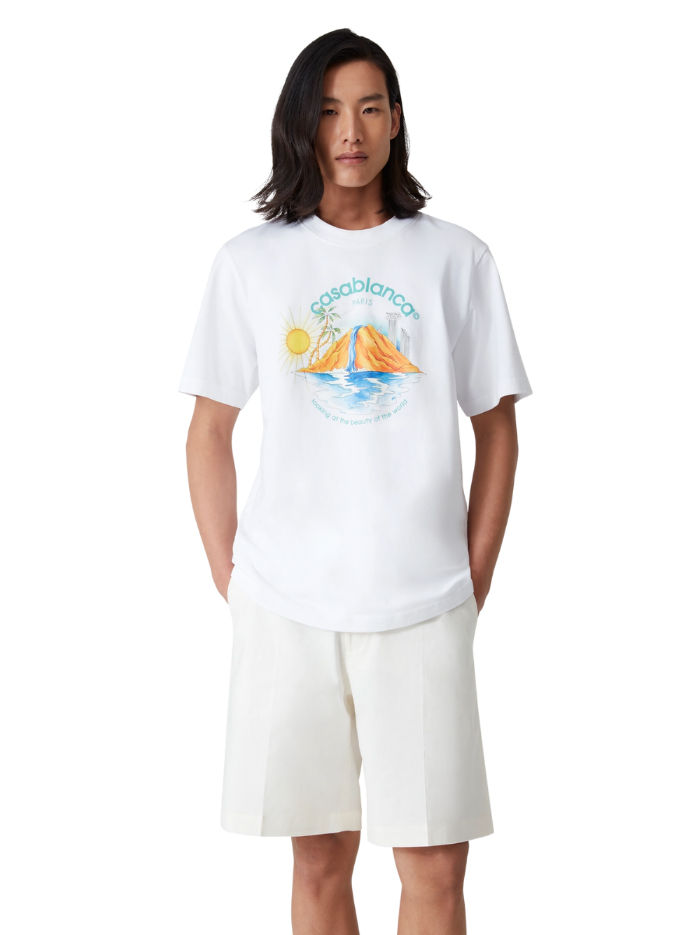 Casablanca Oasis T Shirt White
