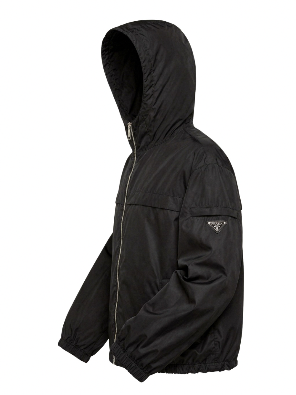 Prada Re-Nylon Black Windbreaker