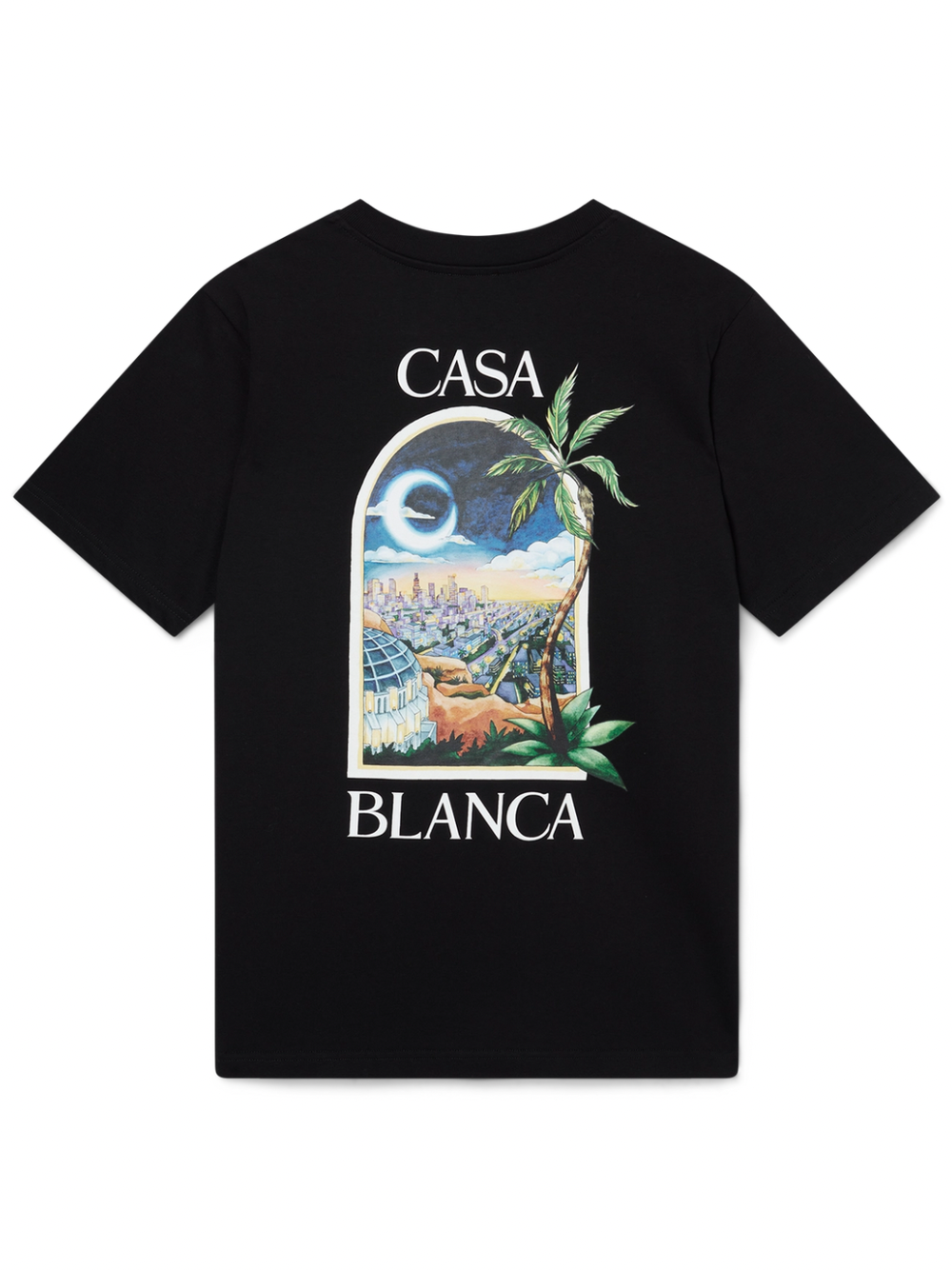 Casablanca LA Nights T Shirt Black