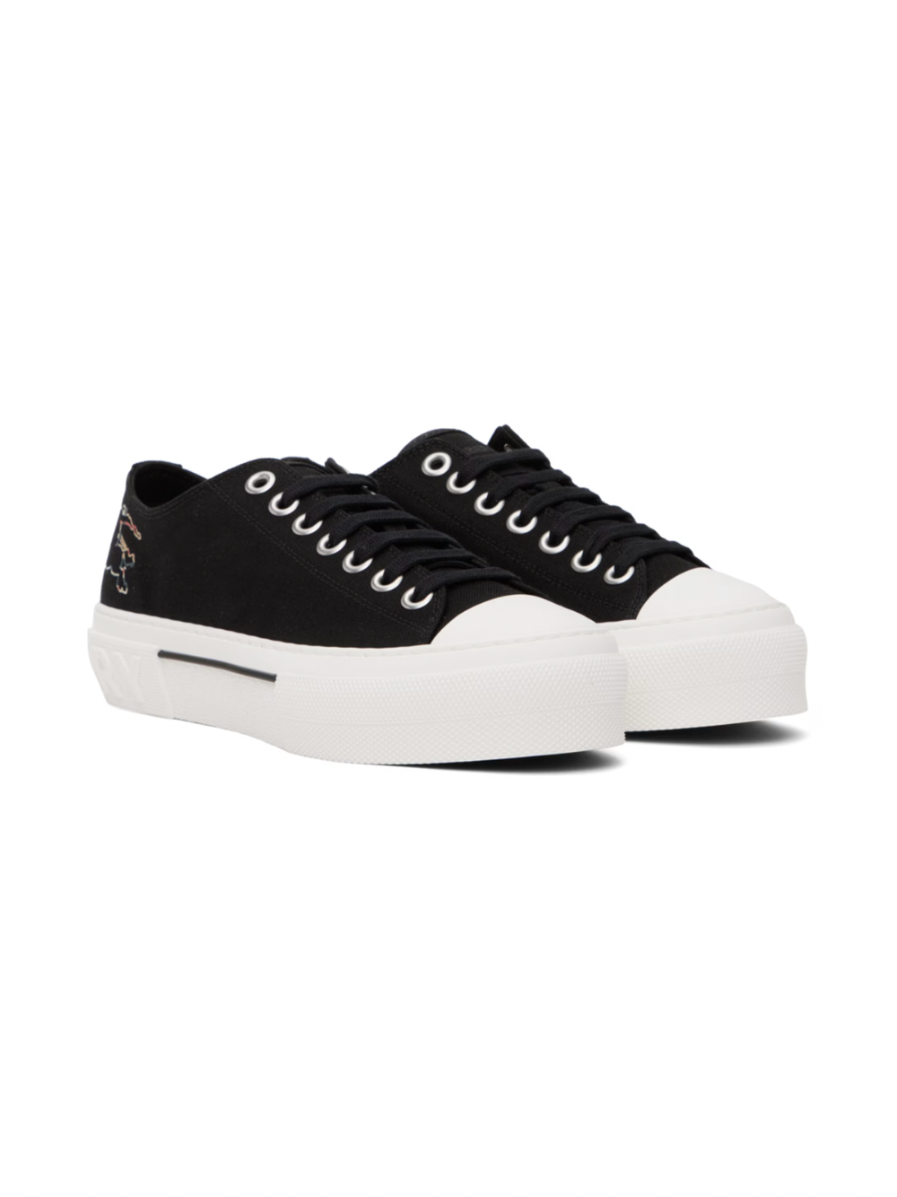 Burberry Jack EKD Low-Top Sneakers Black