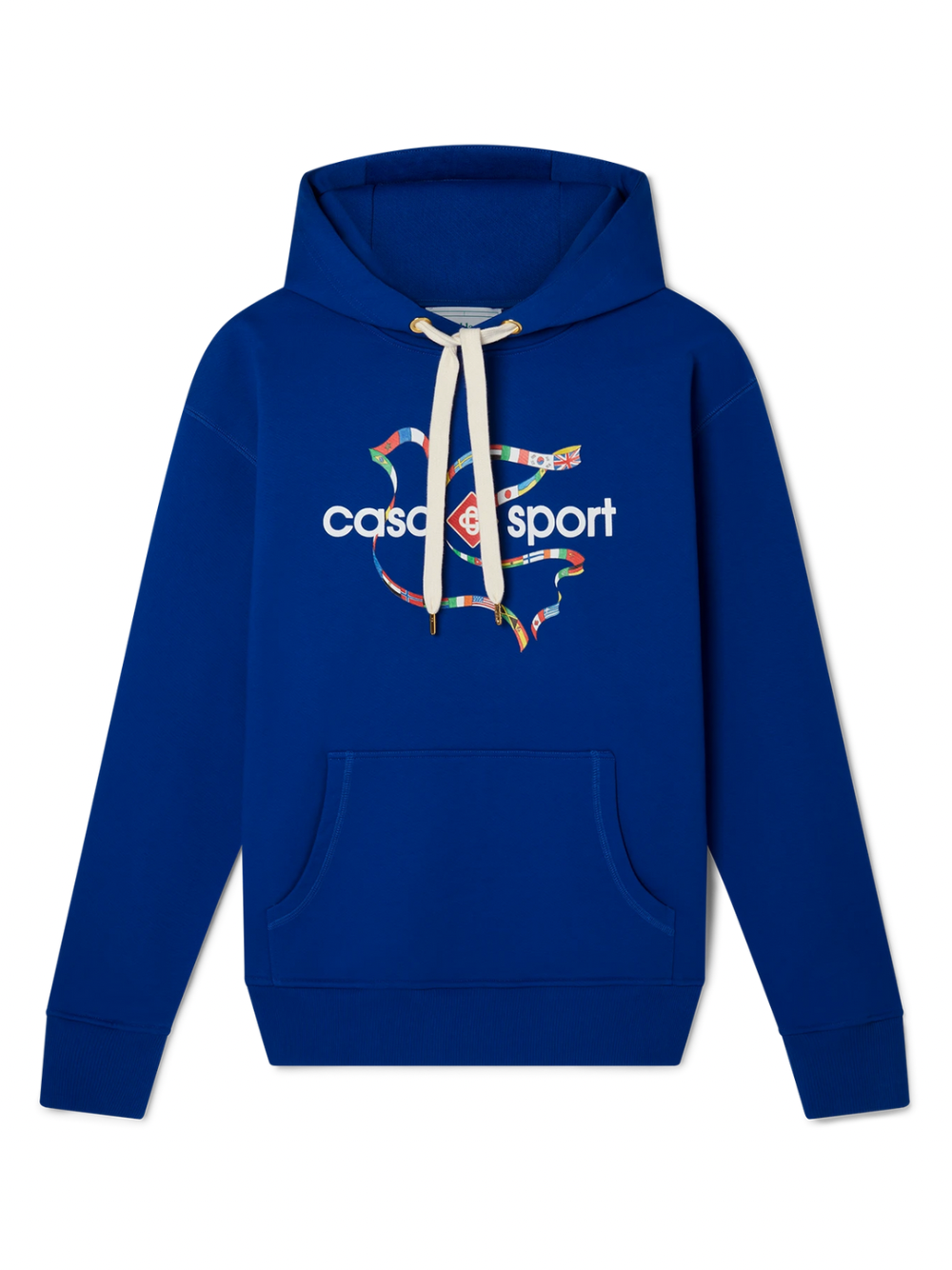 Casablanca Sport Logo Hoodie Blue