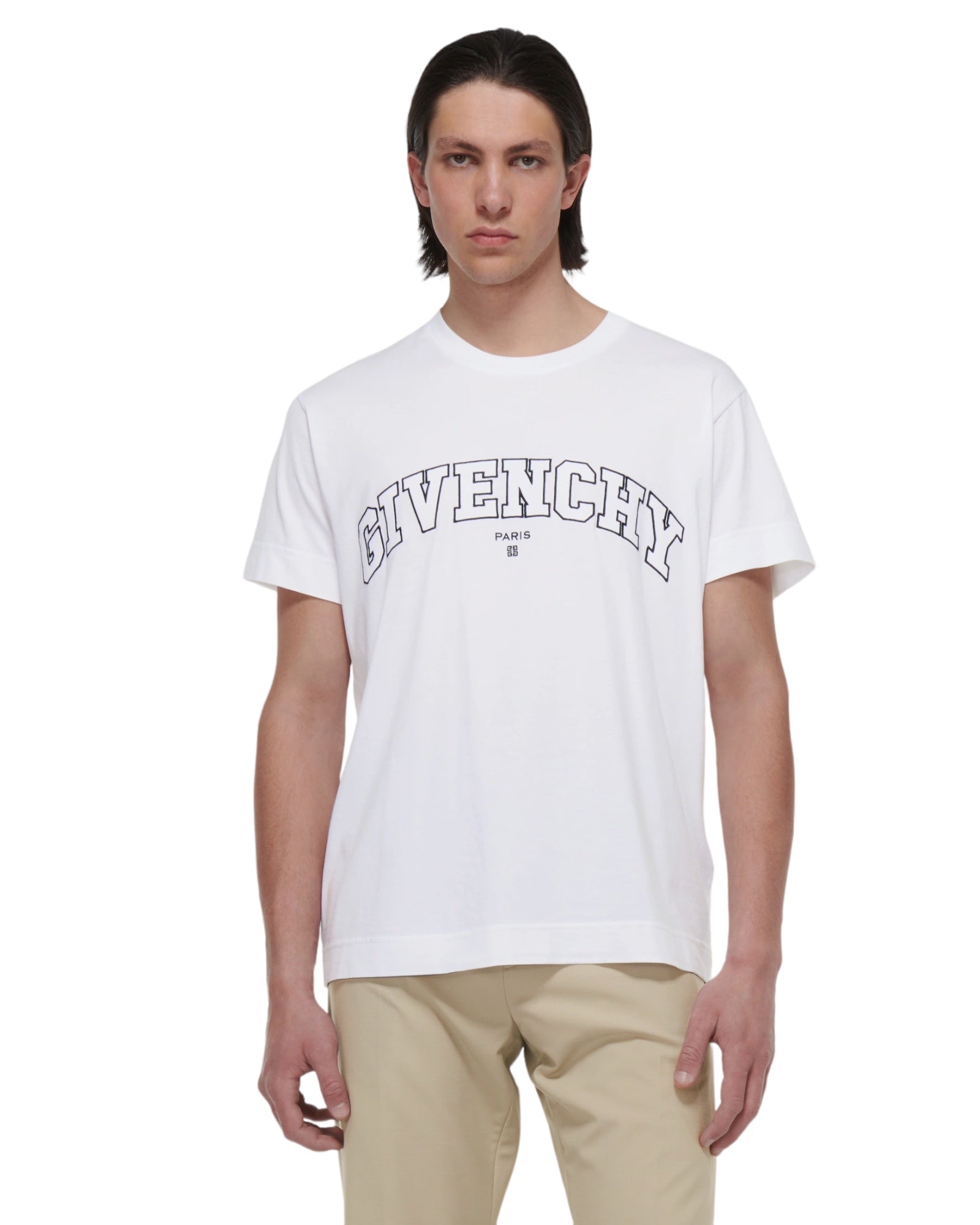 Givenchy College T Shirt White