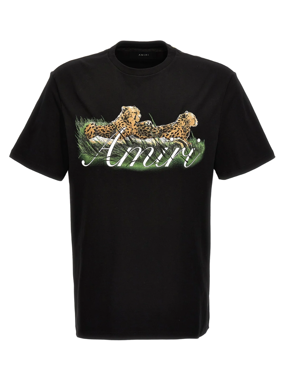 AMIRI Cheetah Logo T Shirt Black