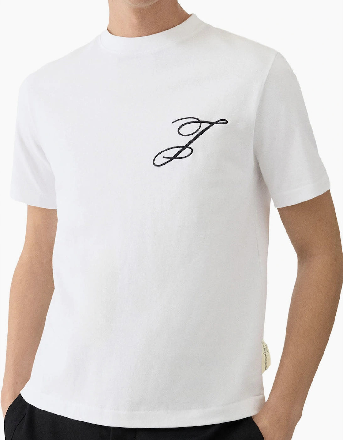 Jacquemus ‘J’ Logo T Shirt White
