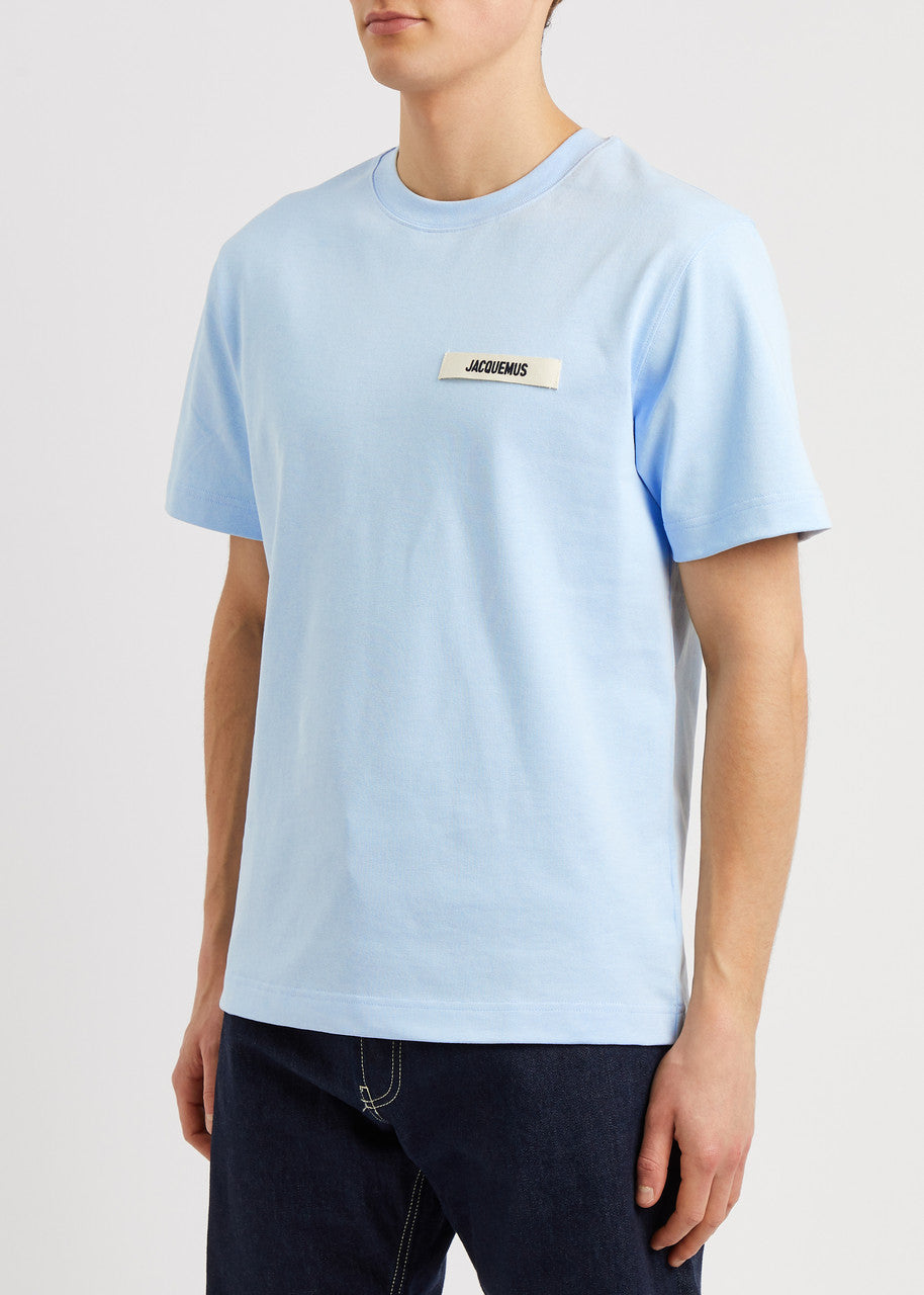 Jacquemus The Gros Grain T Shirt Light Blue