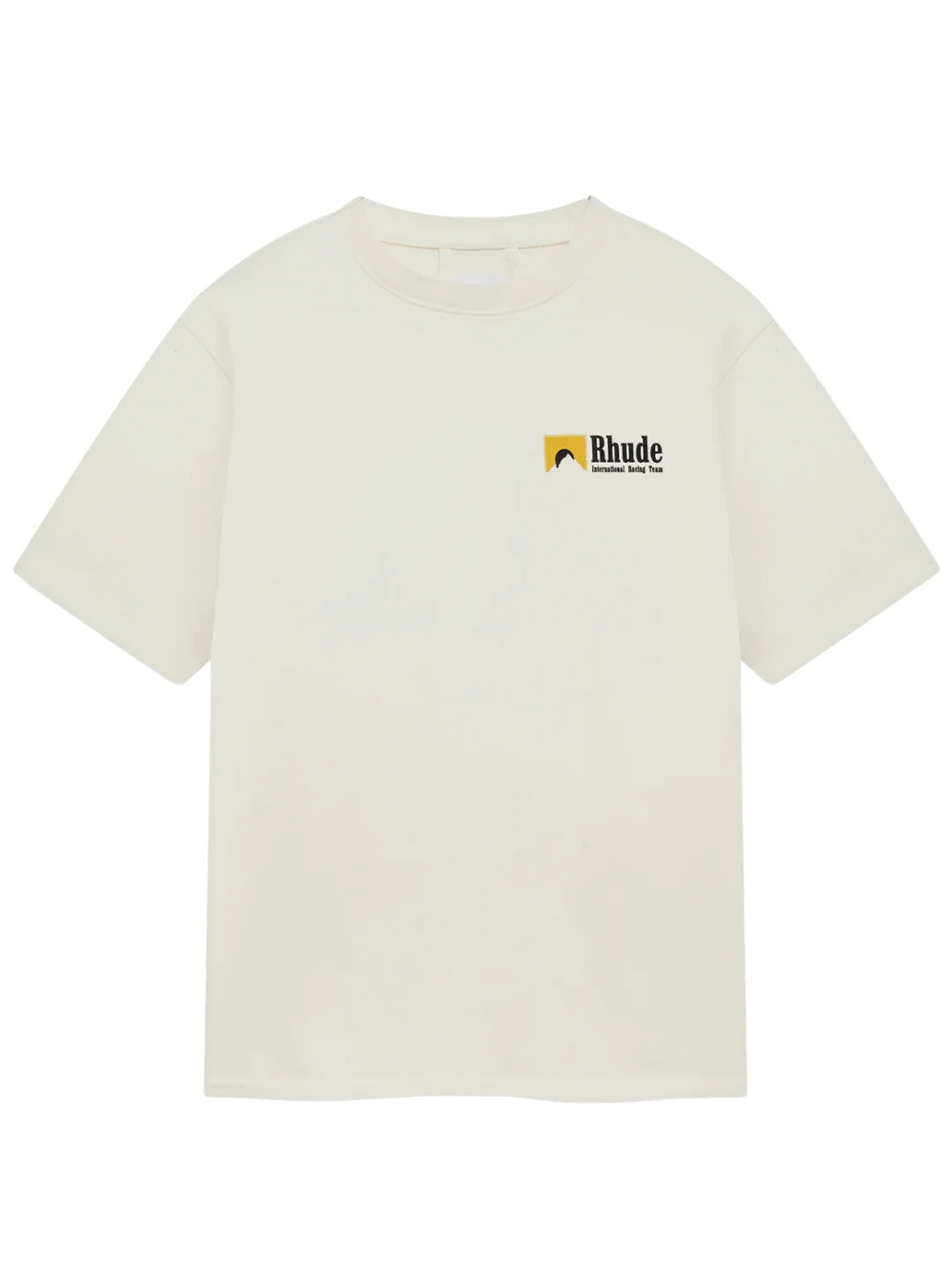 Rhude International Racing Logo T Shirt White