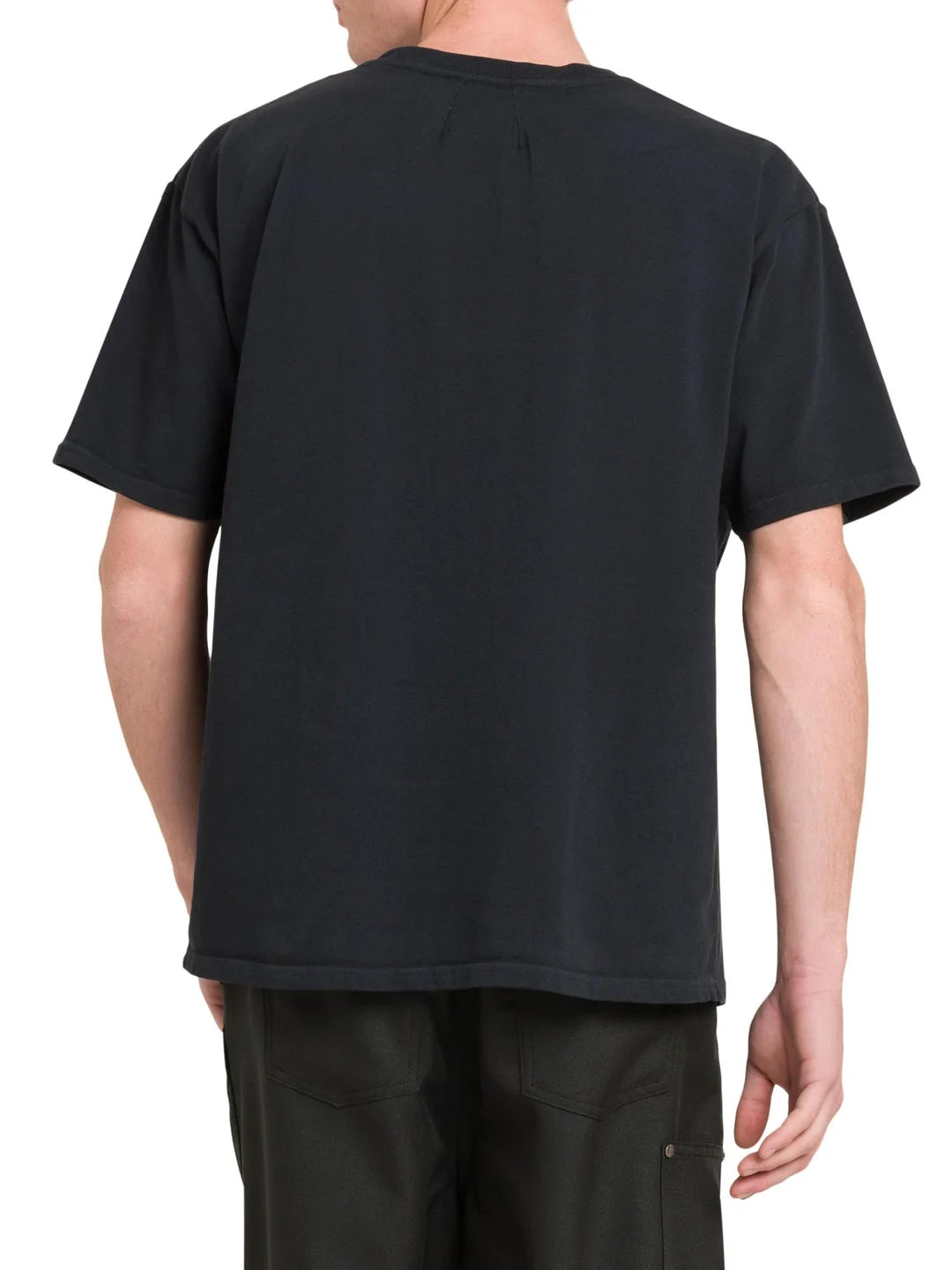 Rhude Collegiate Crest T Shirt Black