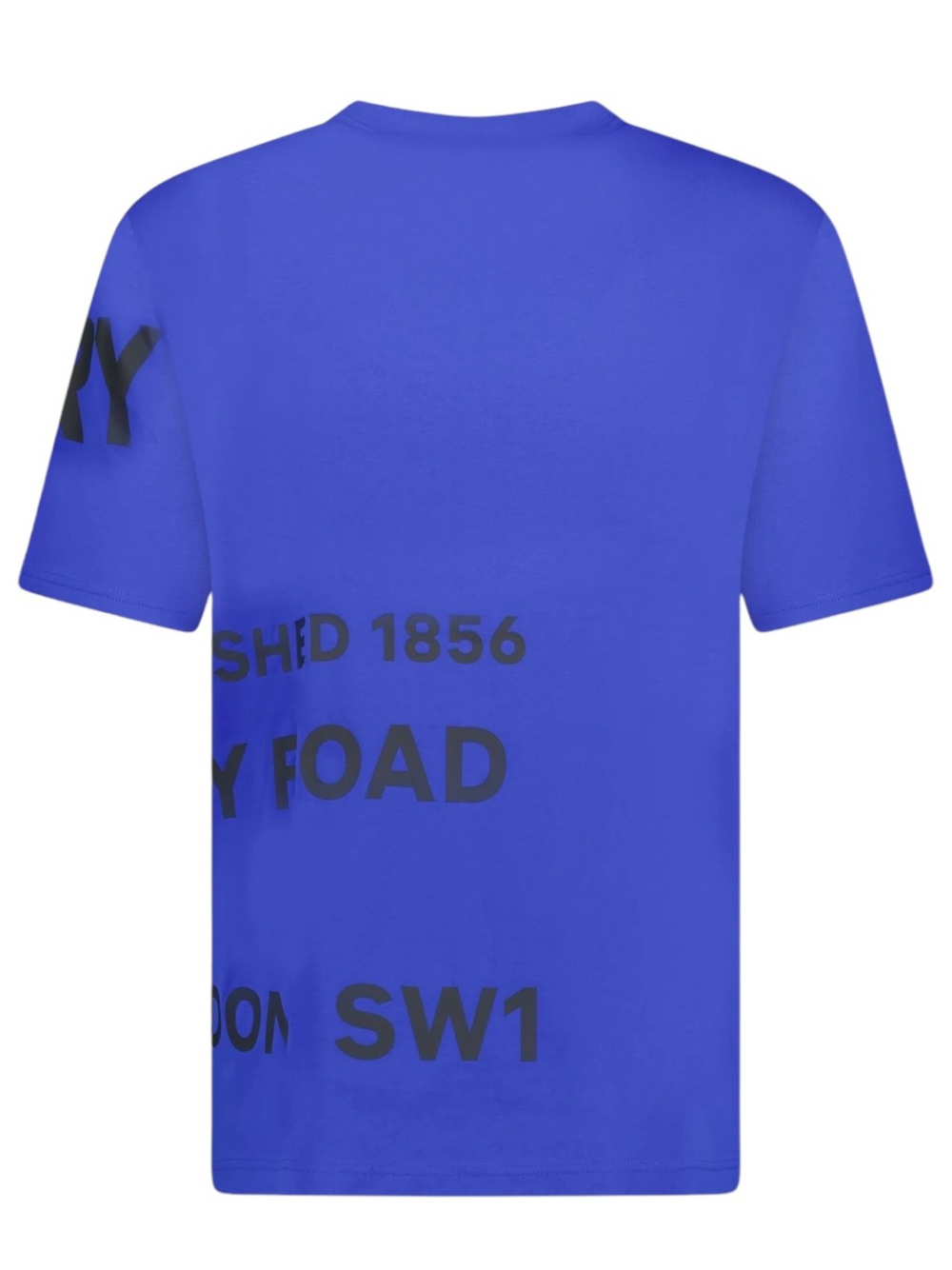 Burberry Horseferry Cotton T-Shirt Blue