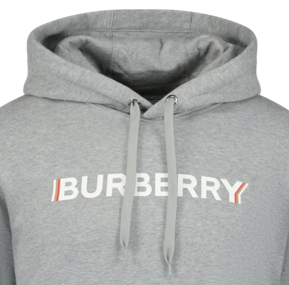 BURBERRY 'FARLEY' HOODIE GREY