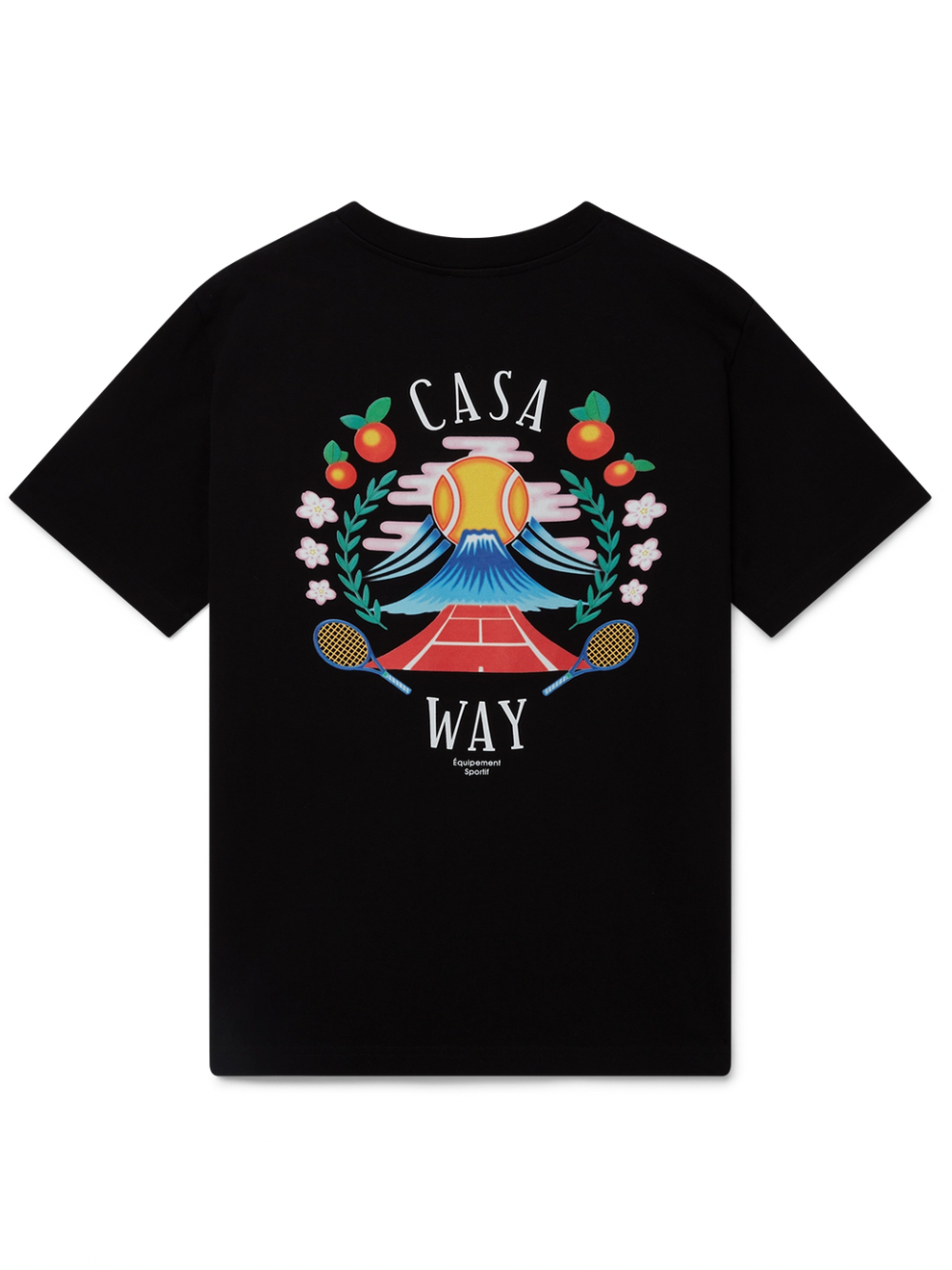 Casablanca Casa Way Mountain T Shirt Black