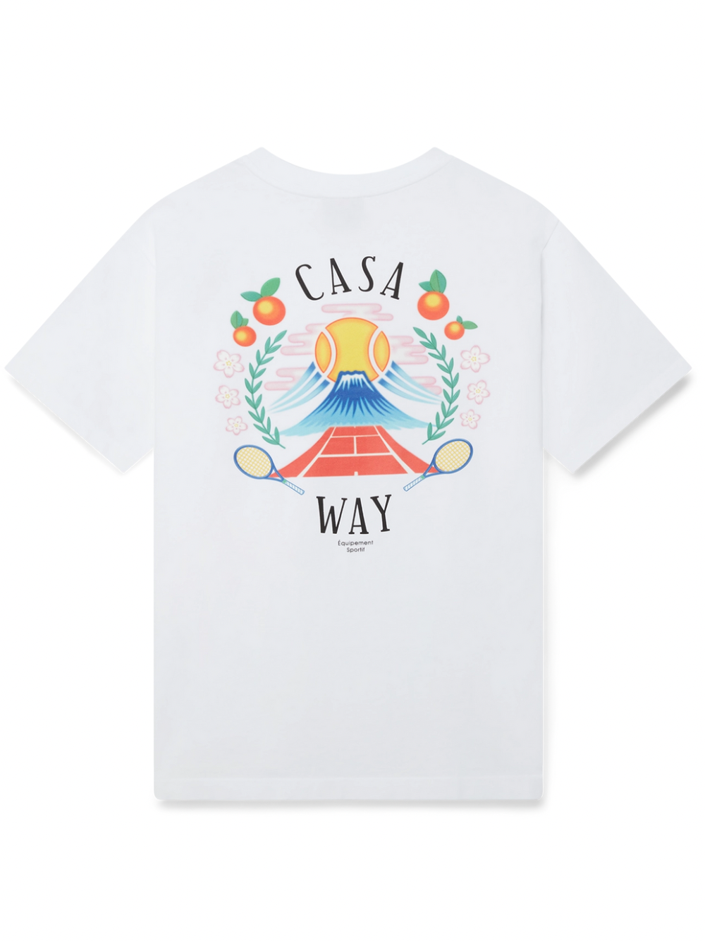 Casablanca Casa Way Mountain T Shirt White