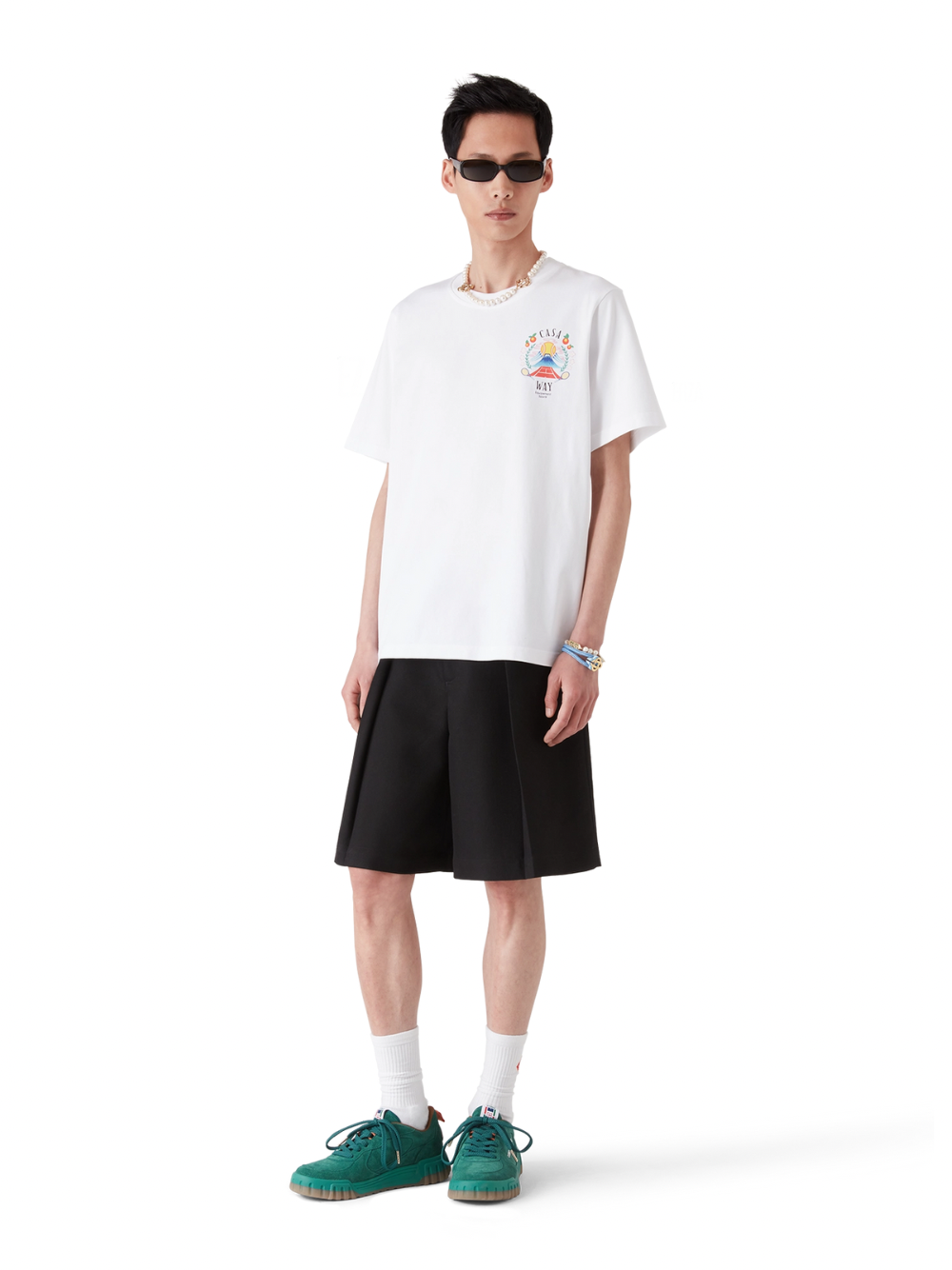 Casablanca Casa Way Mountain T Shirt White