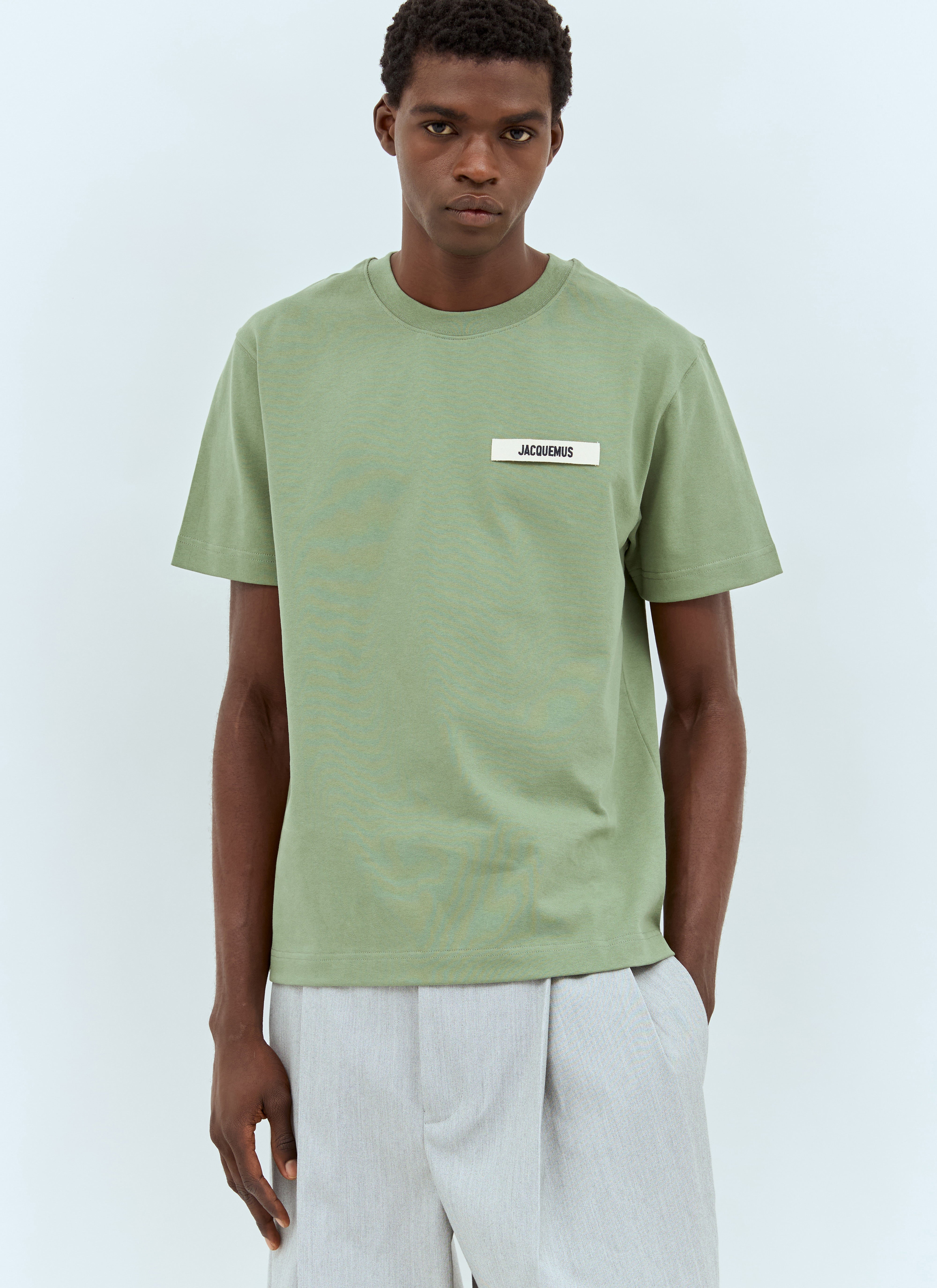 Jacquemus The Gros Grain T-Shirt Light Green