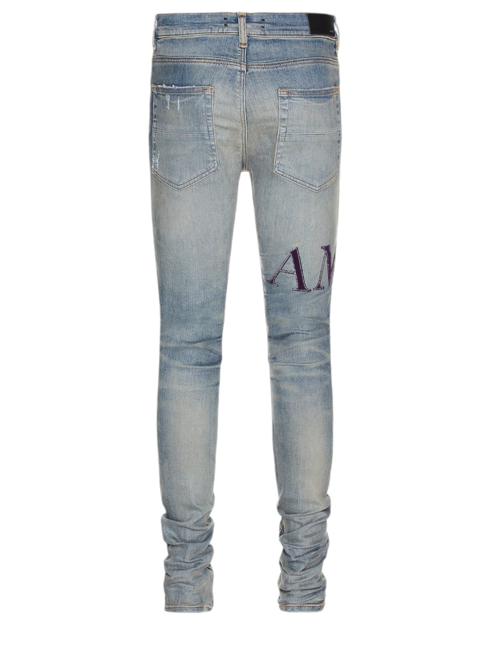 Amiri Serif Logo Jean Clay Indigo in Blue