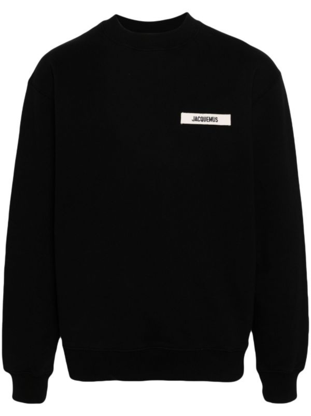 Jacquemus Gros Grain Crewneck Black
