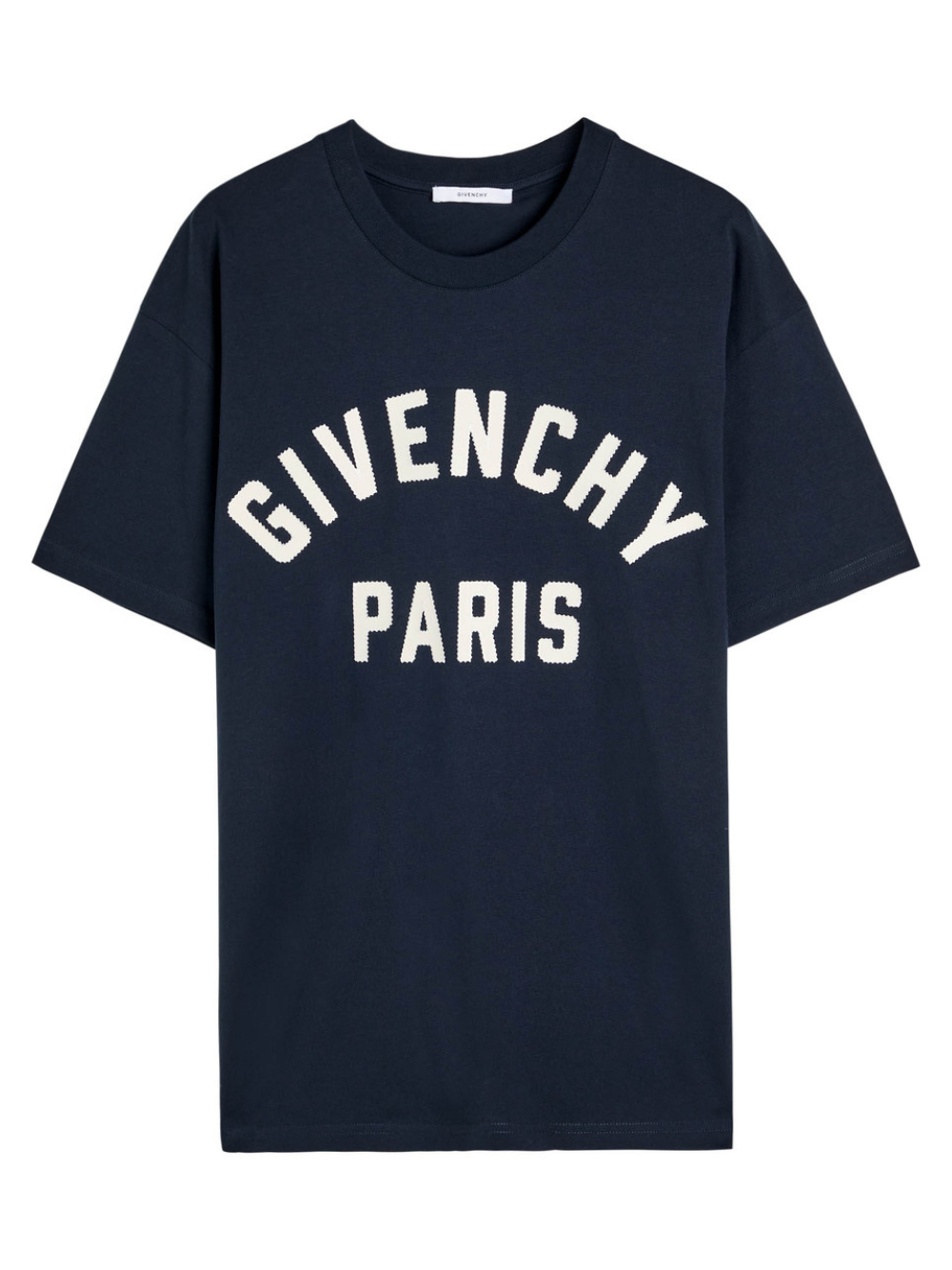 Givenchy Logo Detailed T-Shirt Navy