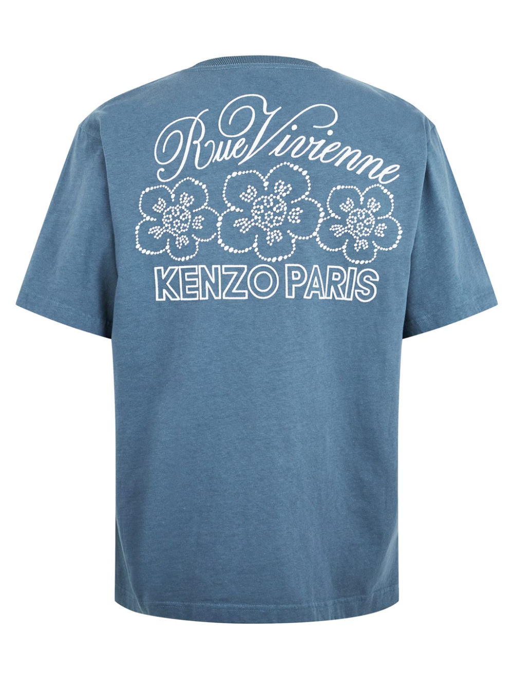Kenzo Constellation Embellished T Shirt Blue