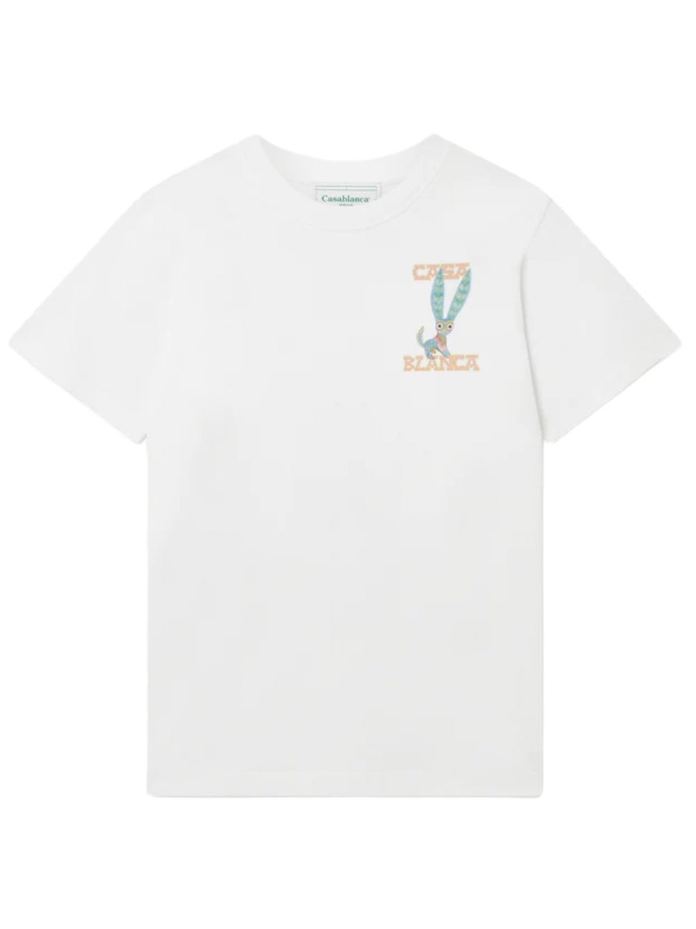 Casablanca Souvenir Printed T Shirt White