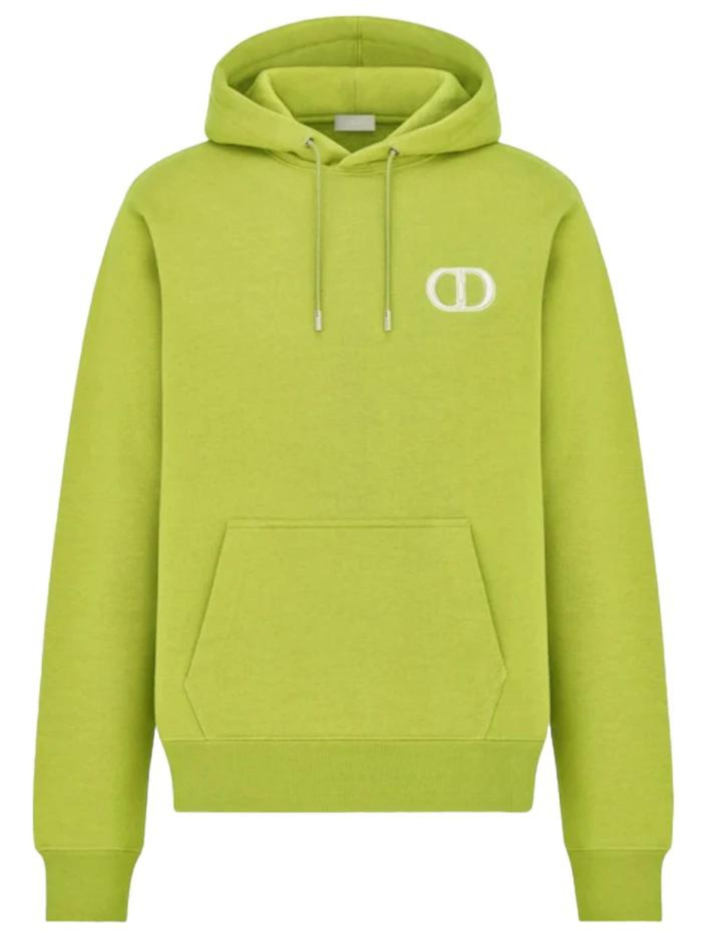 DIOR ‘CD’ ICON HOODIE LIME GREEN