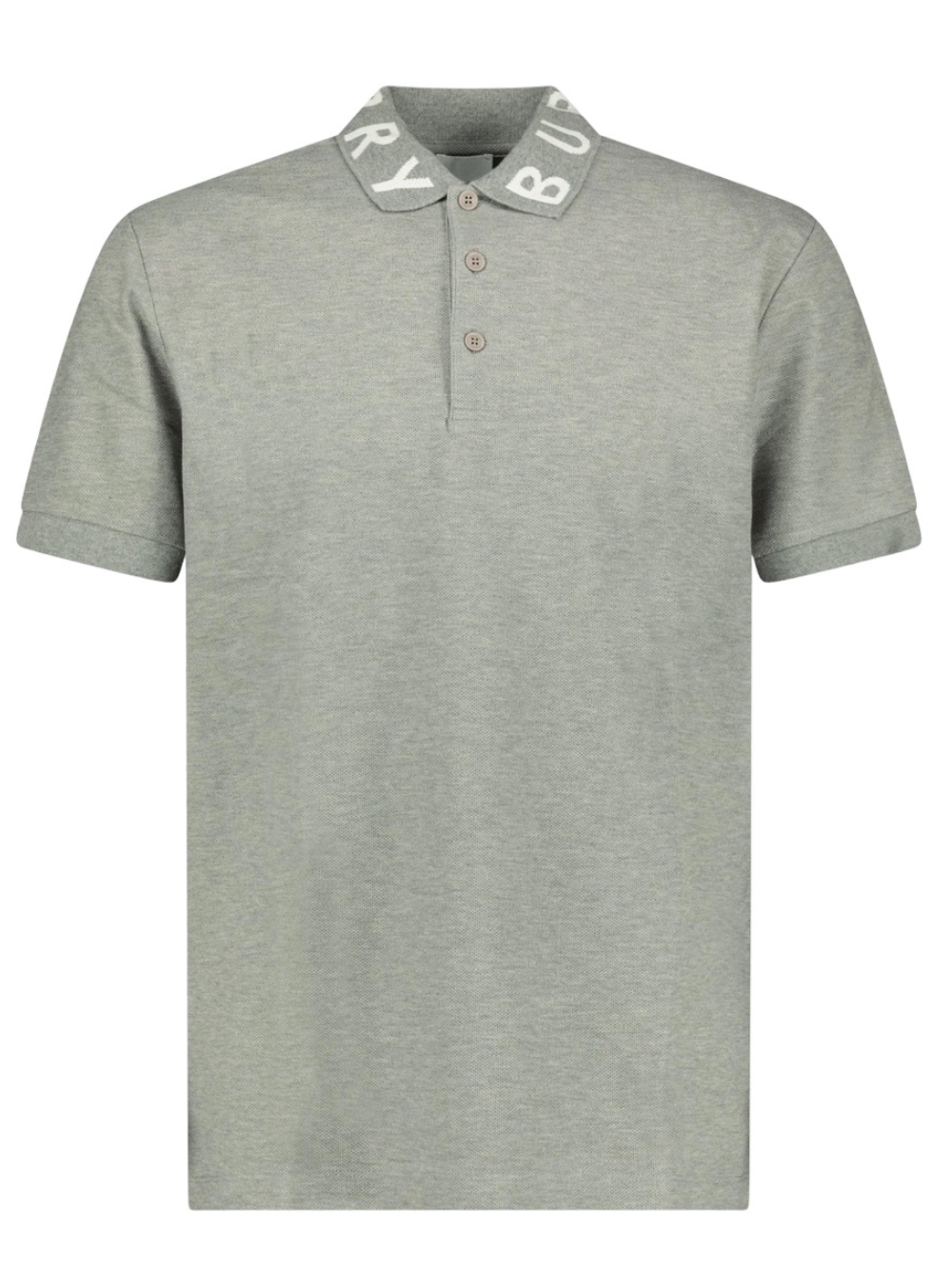 Burberry Collar Polo Grey