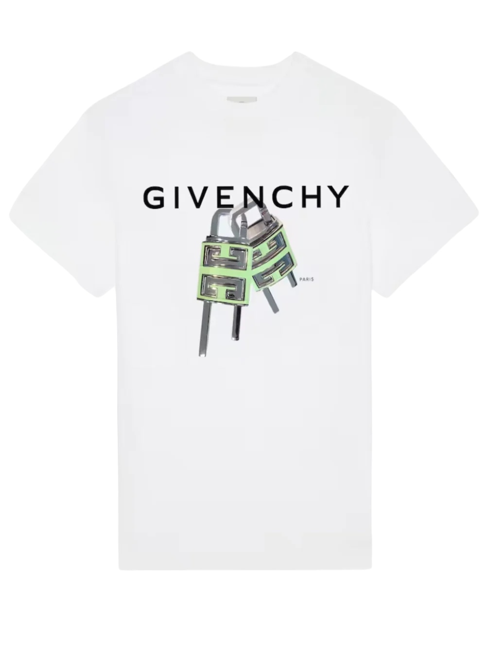 Givenchy Padlock T Shirt White