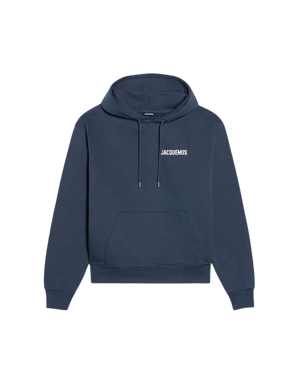 Jacquemus Logo Hoodie Navy
