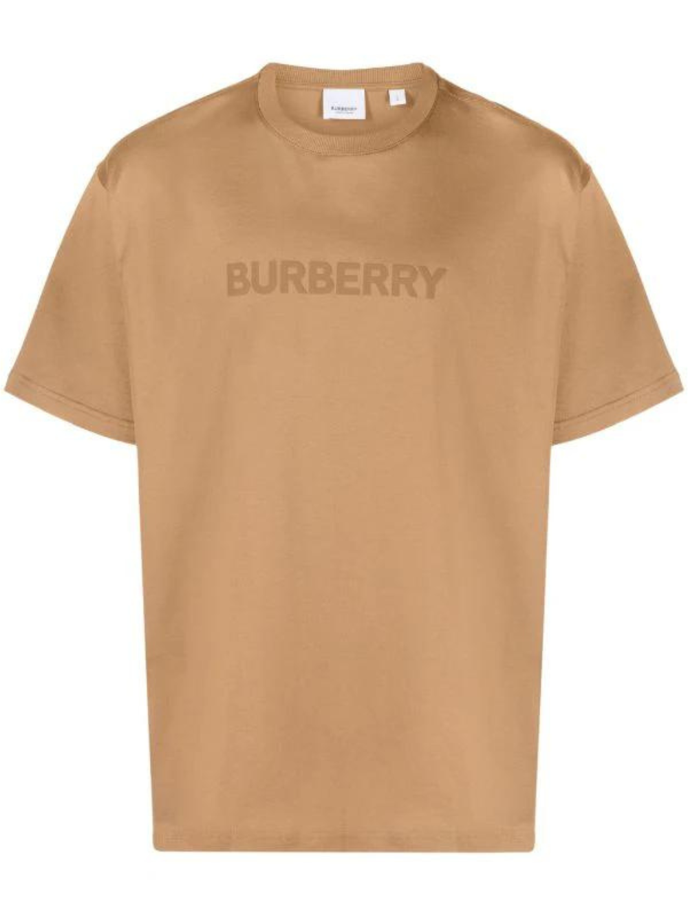 Burberry Harriston T Shirt Camel Brown