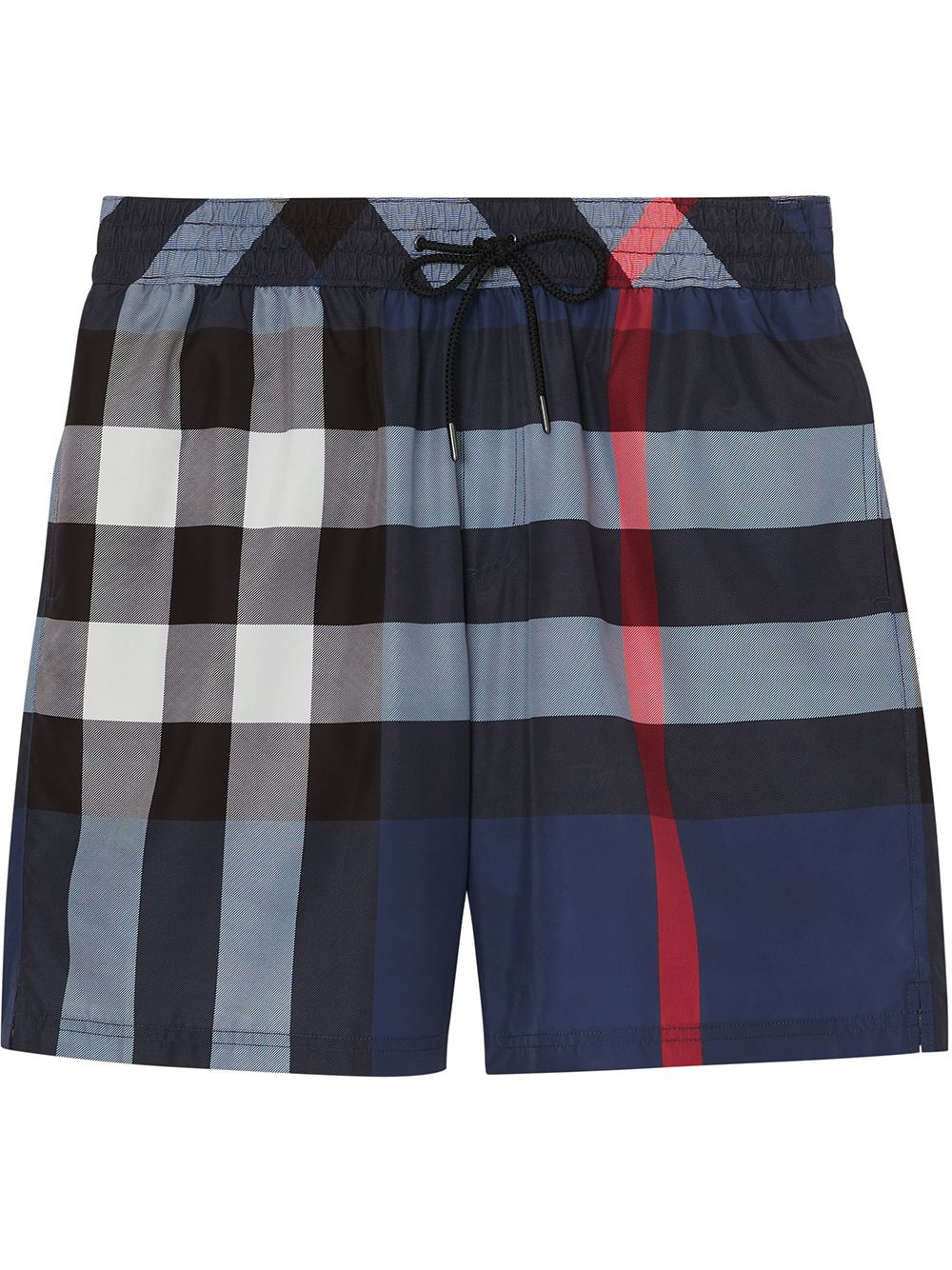 Burberry Big Check Swimshorts Blue