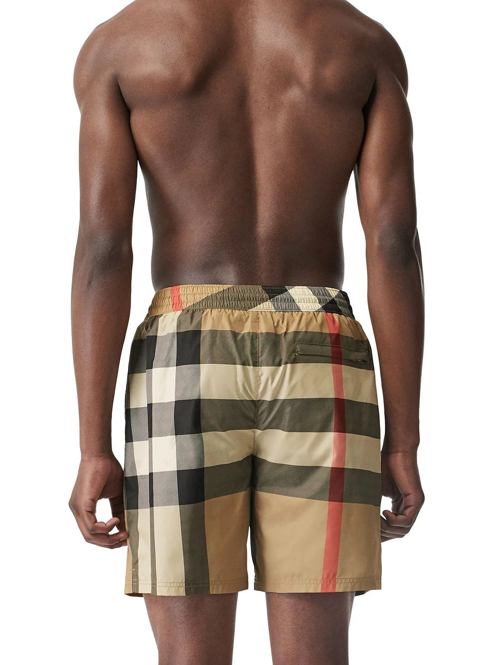 Burberry Big Check SwimShorts Beige