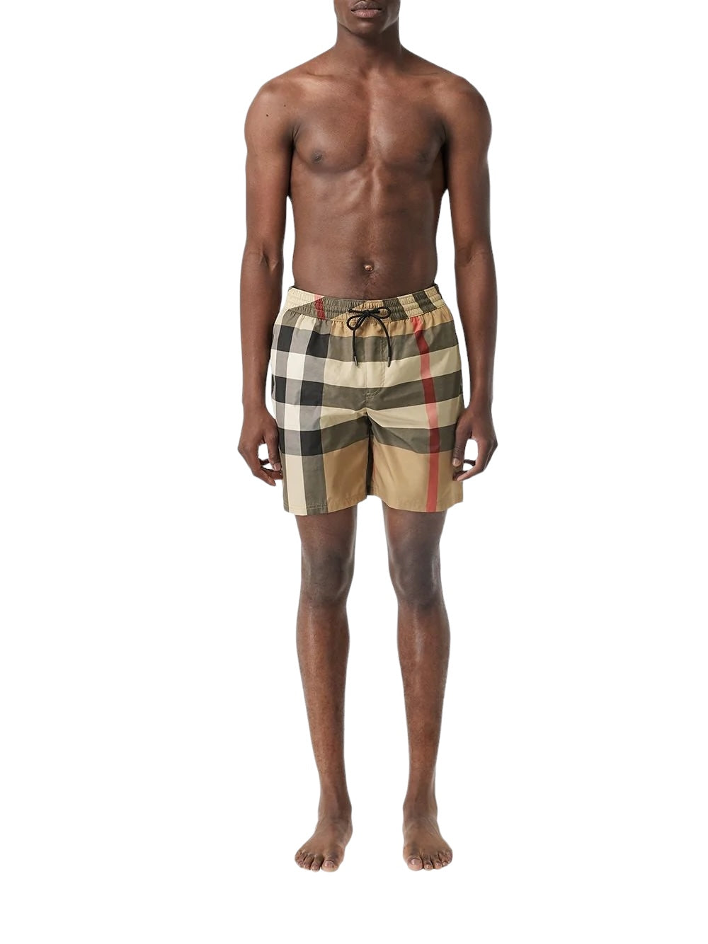 Burberry Big Check SwimShorts Beige