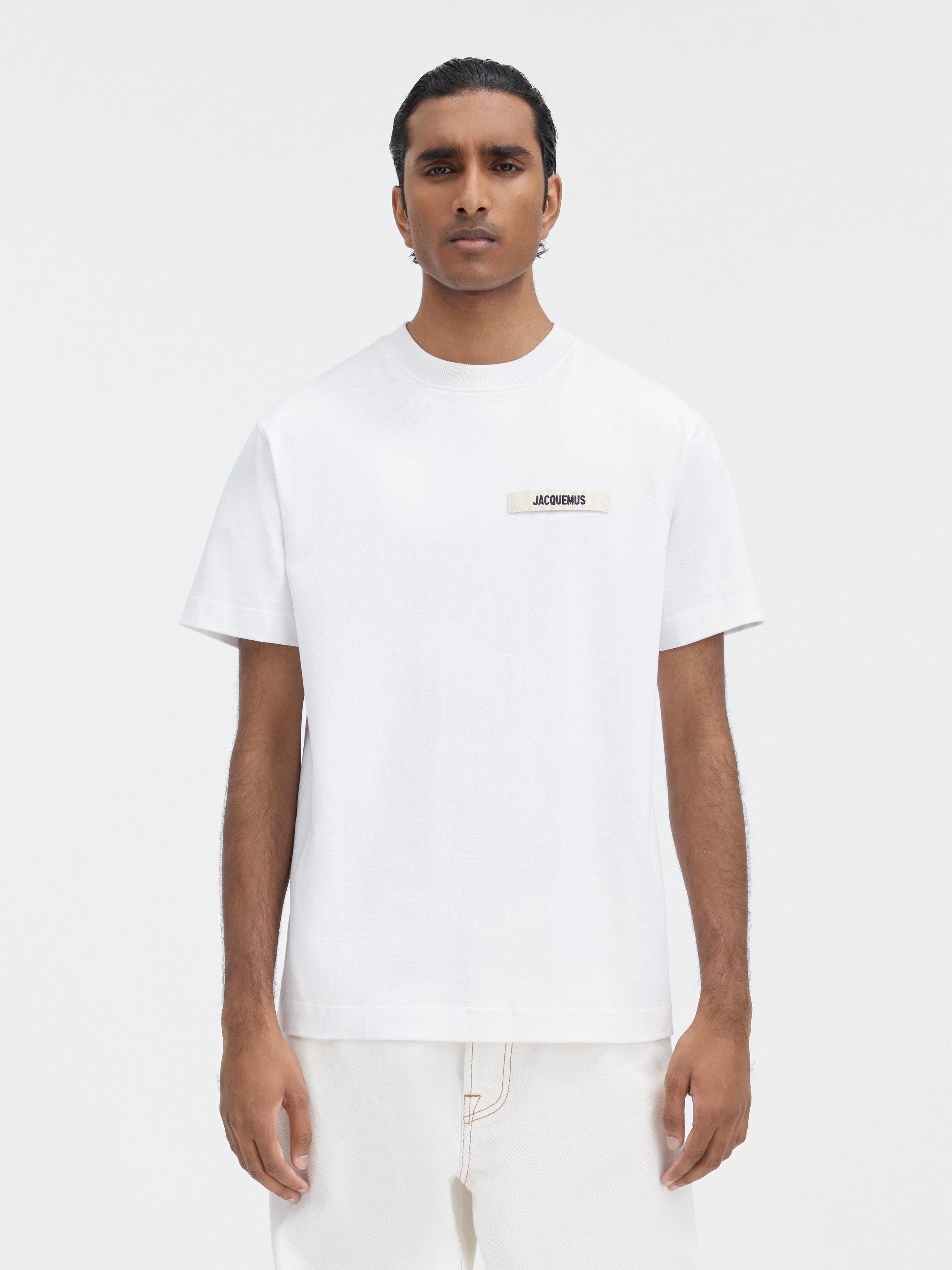 Jacquemus The Gros Grain T-Shirt White