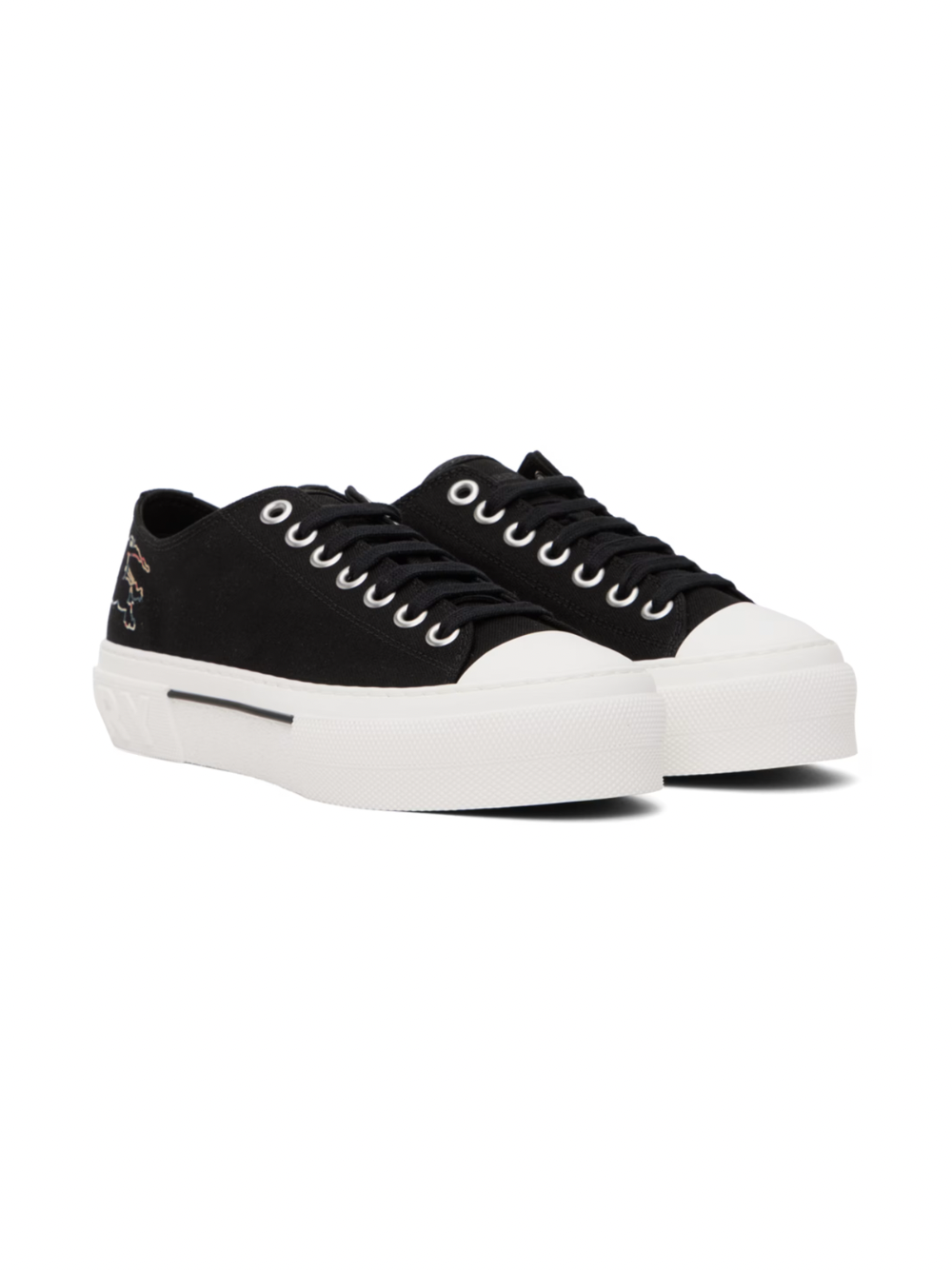 Burberry  Jack EKD Low-Top Sneakers Black